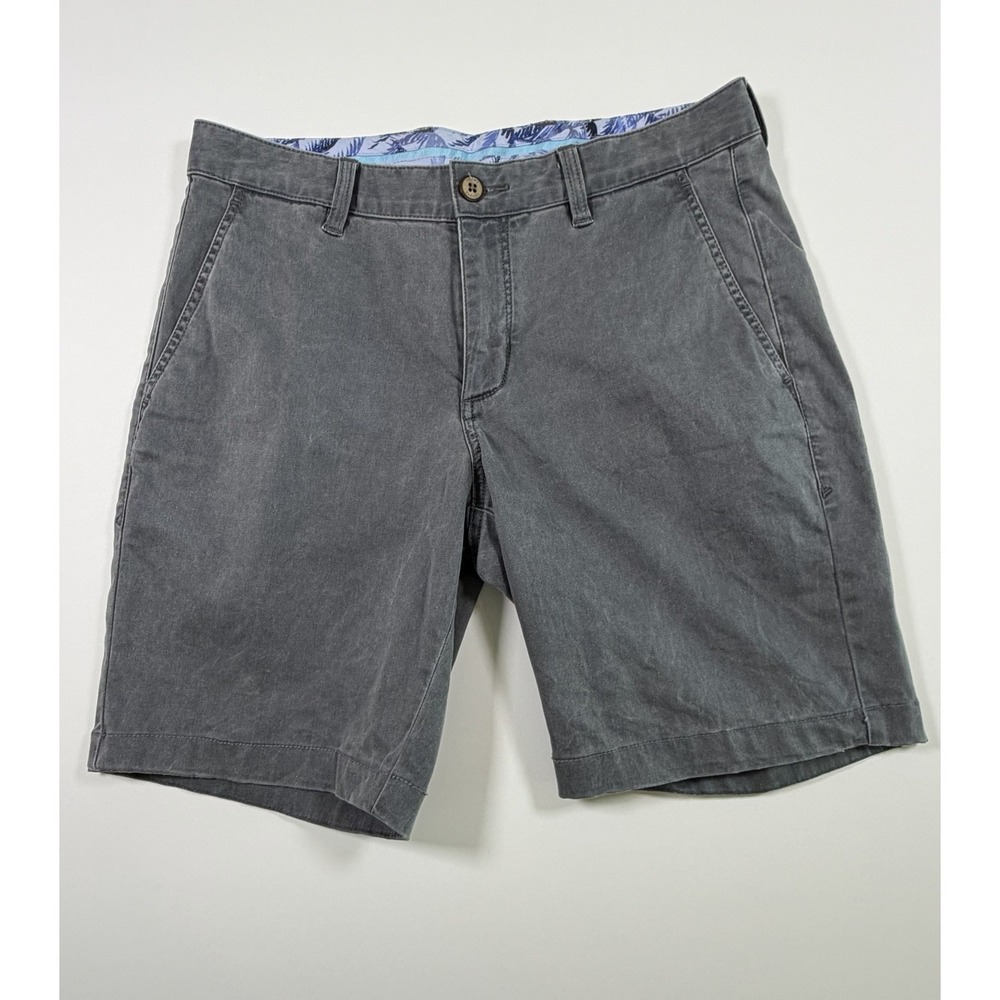Tommy Bahama Men's Gray Chino Shorts Size 30
